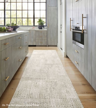 On The Dot shown in Bone/Silver