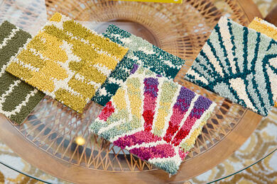 Trina Turk x FLOR Samples