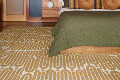 Go With The Flow shown in Butterscotch