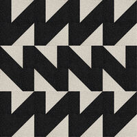 Mermaid Braid - Black - 10x10