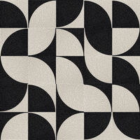 First Come, First Curve - Black - 10x12