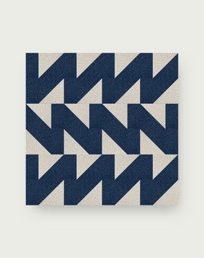 Mermaid Braid - Cobalt - 10x10